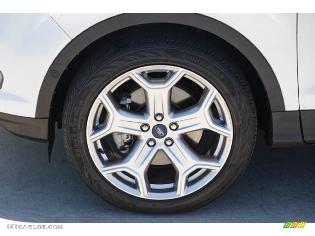 2019 Escape Titanium 4WD - White Platinum / Chromite Gray/Charcoal Black photo #40