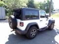 2020 Bright White Jeep Wrangler Sport 4x4  photo #3