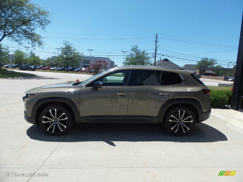 2023 CX-50 Turbo Premium AWD - Zircon Sand Metallic / Terracotta photo #6