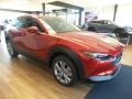 2022 Soul Red Crystal Metallic Mazda CX-30 S Premium AWD  photo #1