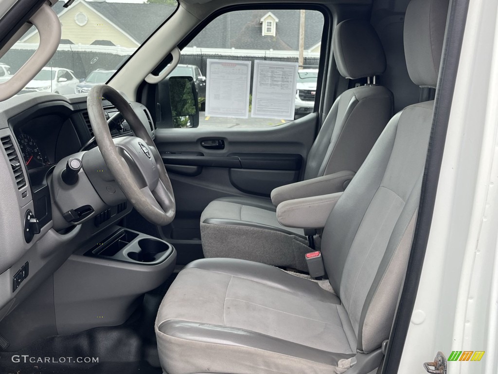 Gray Interior 2014 Nissan NV 2500 HD S Photo #144432708