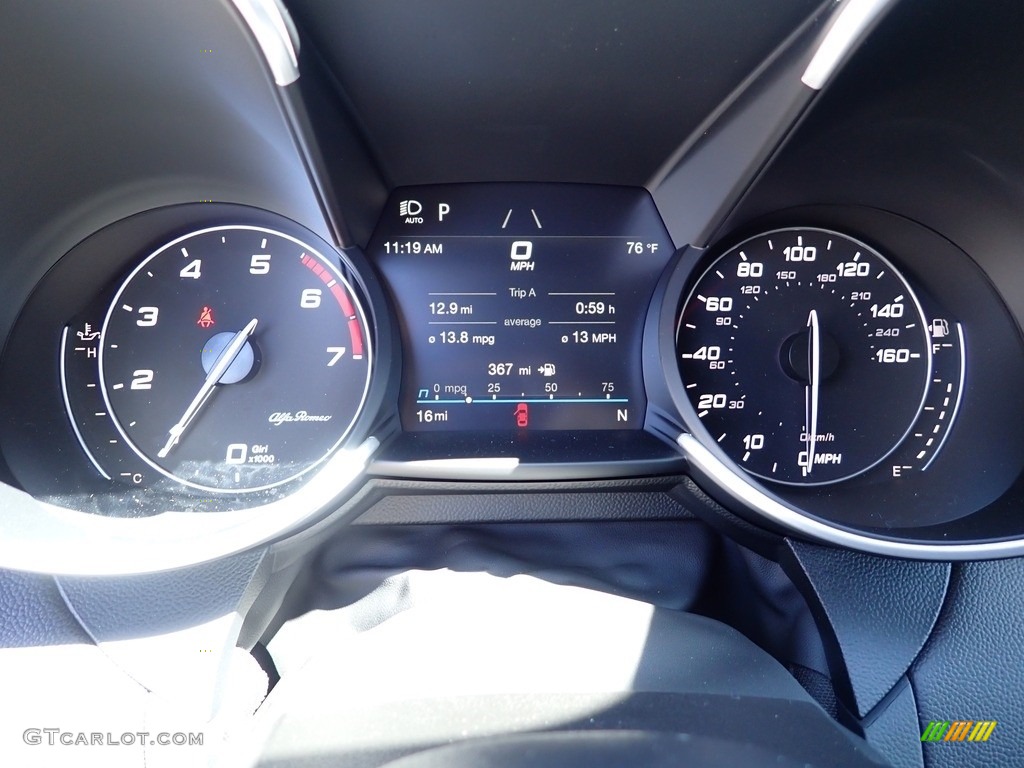 2022 Alfa Romeo Giulia Sprint AWD Gauges Photo #144432816
