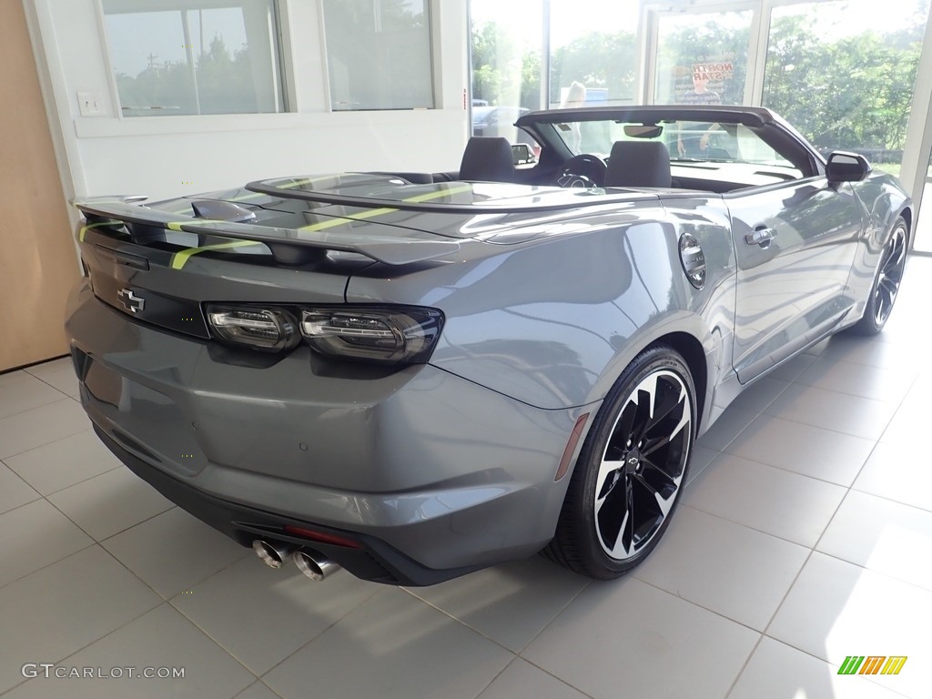2021 Camaro LT Convertible - Satin Steel Metallic / Jet Black photo #4