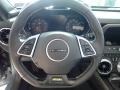 Jet Black 2021 Chevrolet Camaro LT Convertible Steering Wheel