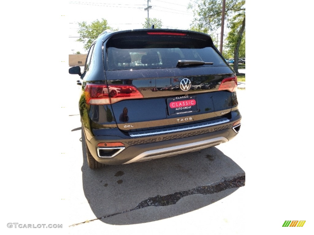 2022 Taos SEL 4Motion - Deep Black Pearl / Gray photo #4