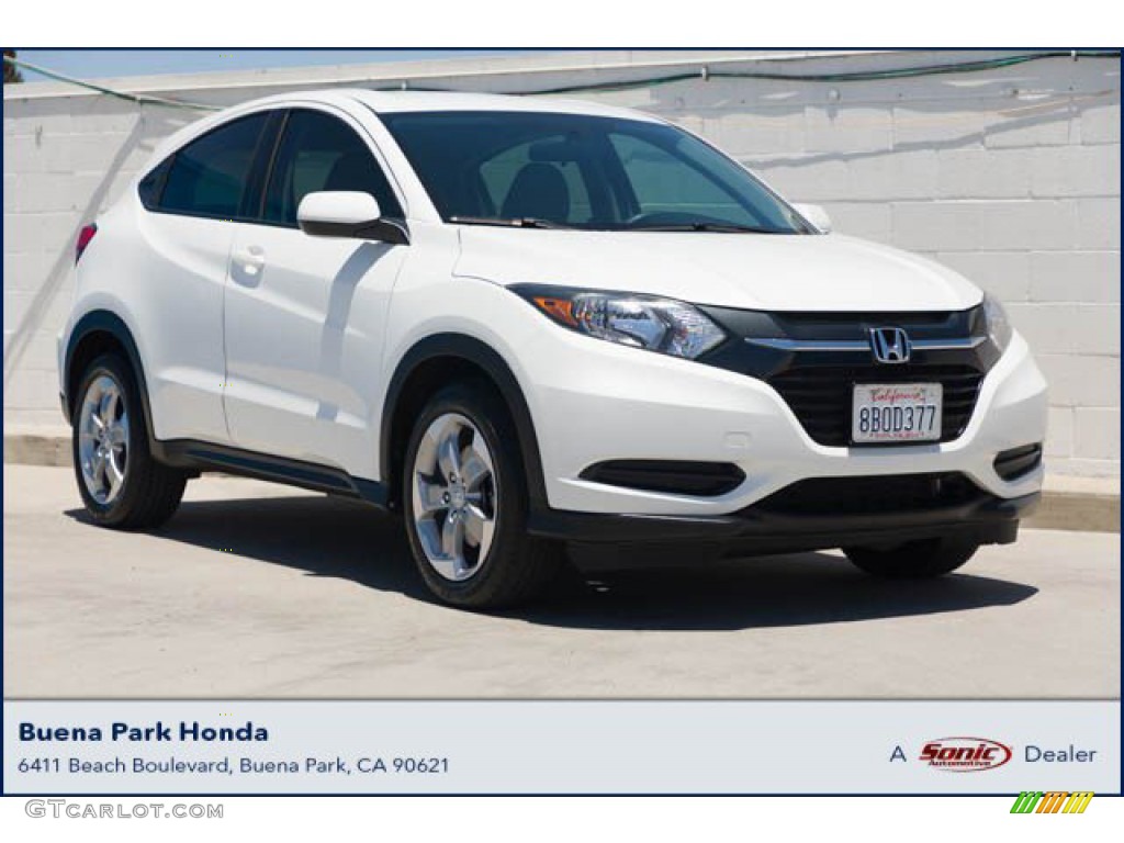 2018 HR-V LX - White Orchid Pearl / Gray photo #1