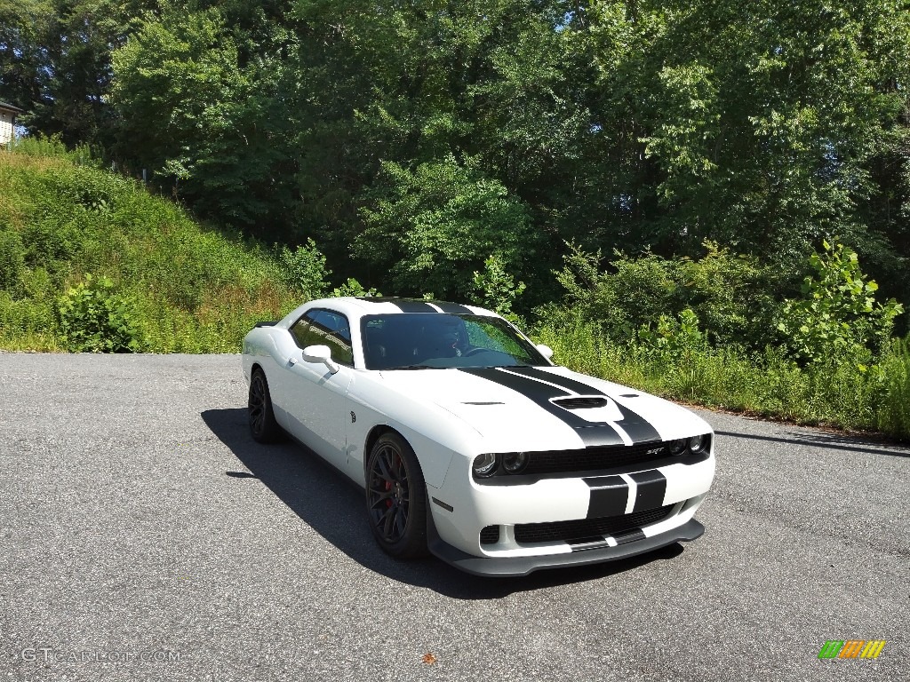 Ivory White Tri-Coat Pearl 2016 Dodge Challenger SRT Hellcat Exterior Photo #144434598