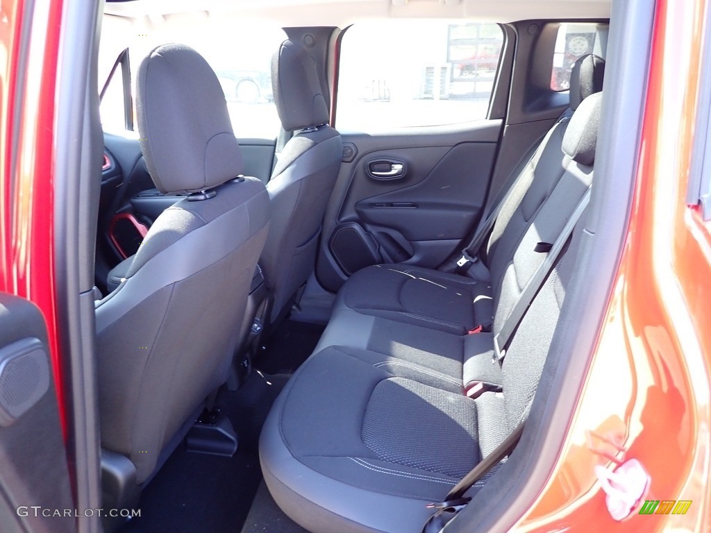 2022 Jeep Renegade (RED) Edition 4x4 Rear Seat Photo #144435000