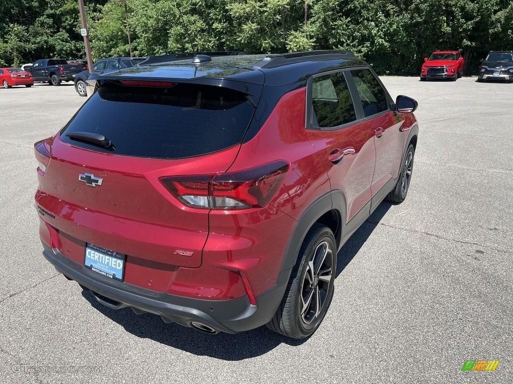 2021 TrailBlazer RS AWD - Scarlet Red Metallic / Jet Black photo #3