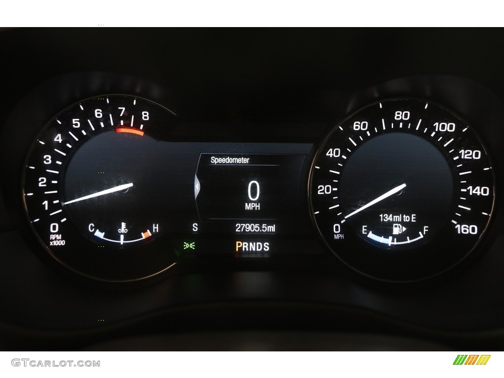 2019 Lincoln MKC Reserve AWD Gauges Photo #144435789