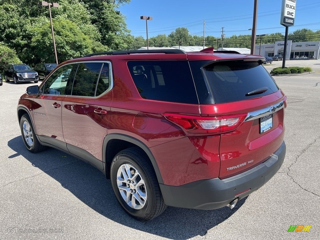 2020 Traverse LT AWD - Cajun Red Tintcoat / Jet Black photo #2