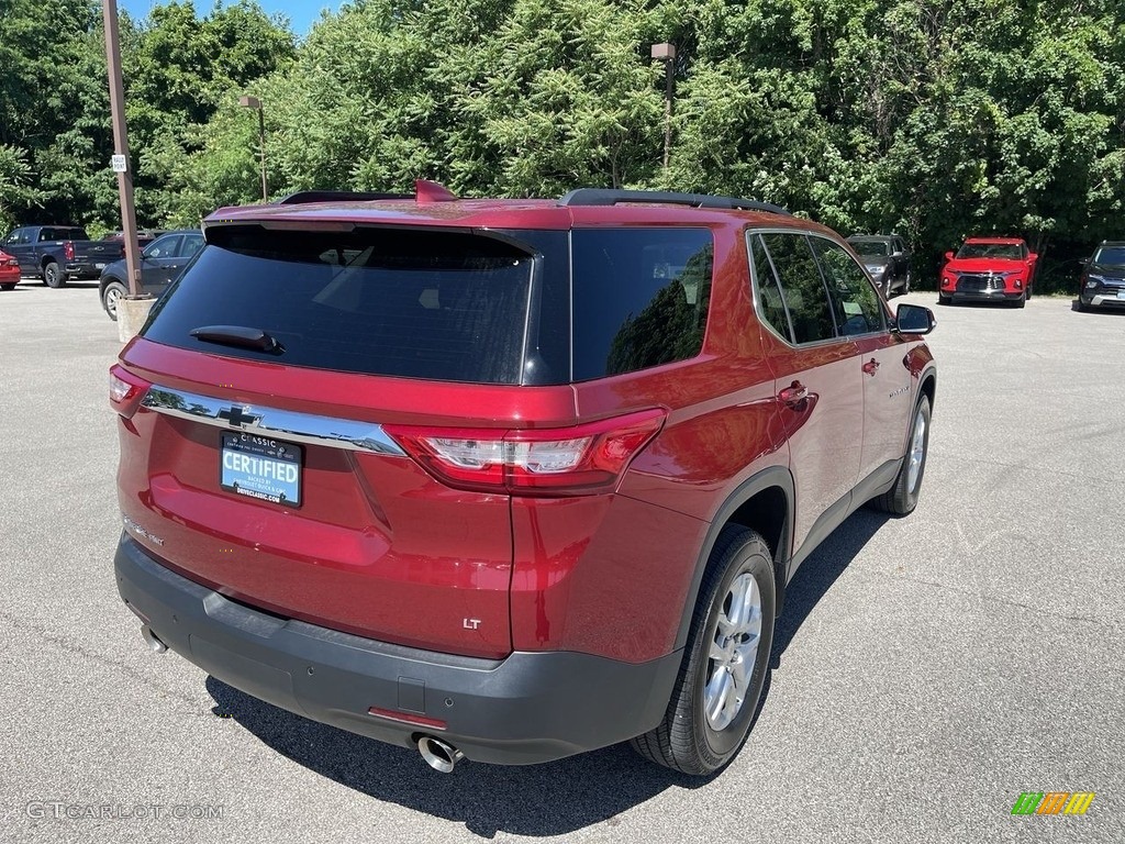 2020 Traverse LT AWD - Cajun Red Tintcoat / Jet Black photo #3