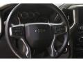 Jet Black Steering Wheel Photo for 2021 Chevrolet Silverado 1500 #144436371