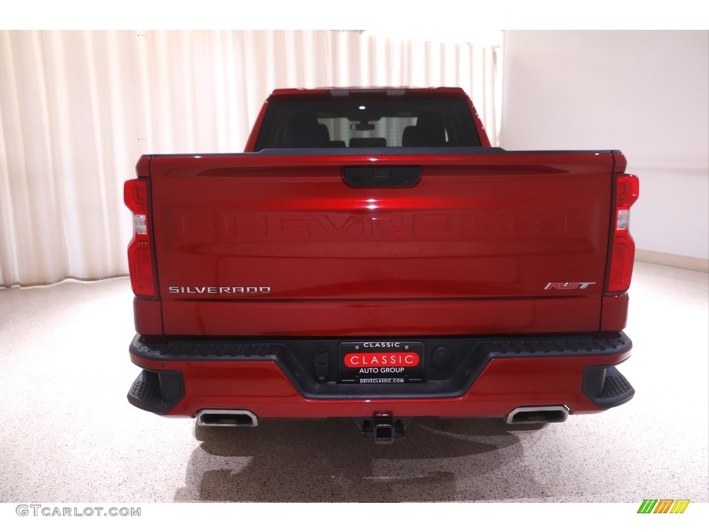 2021 Silverado 1500 RST Double Cab 4x4 - Cherry Red Tintcoat / Jet Black photo #19