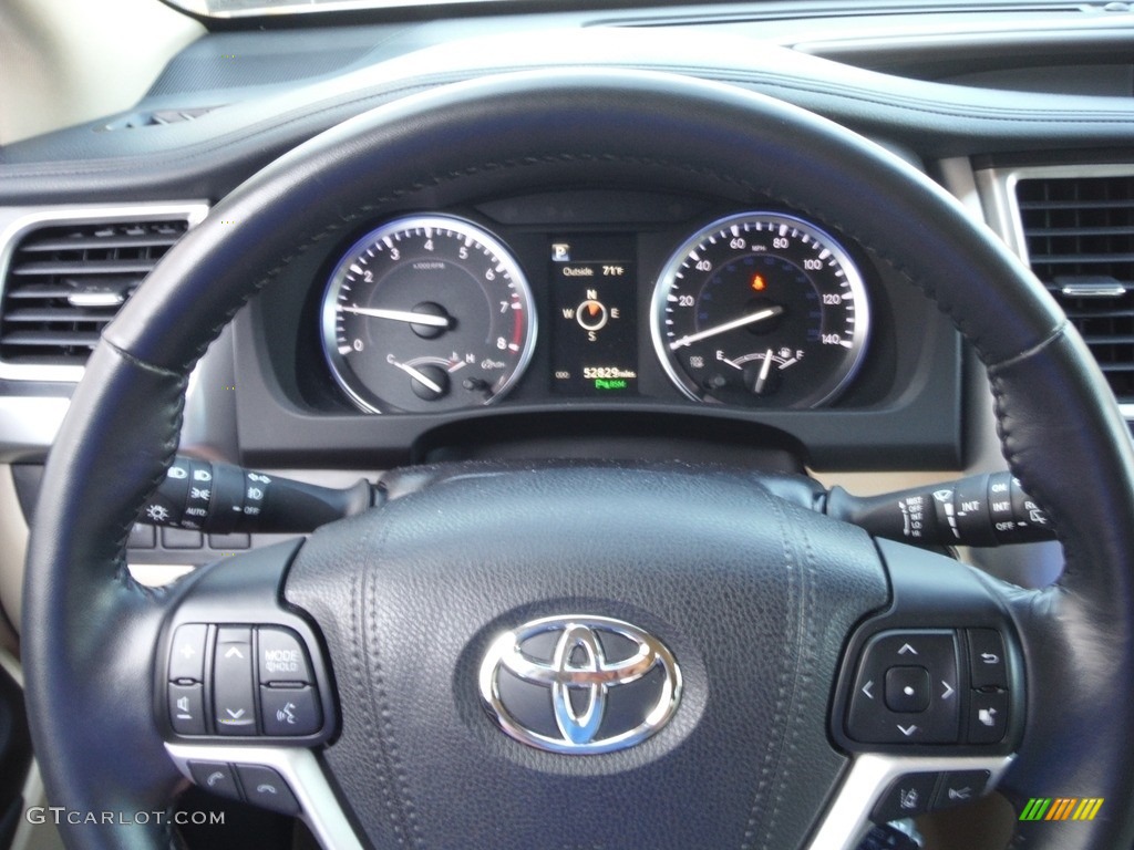 2017 Highlander Limited AWD - Toasted Walnut Pearl / Almond photo #28