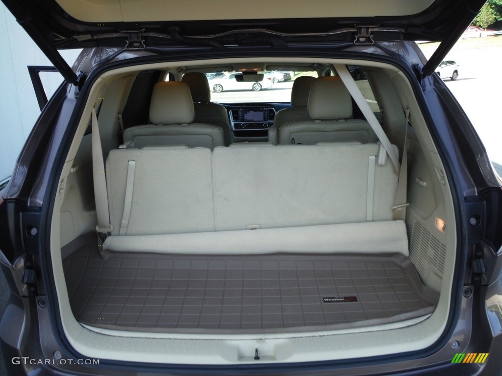 2017 Highlander Limited AWD - Toasted Walnut Pearl / Almond photo #33