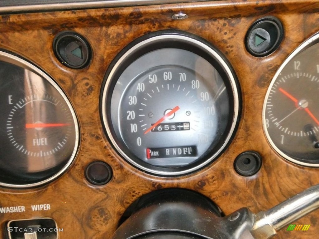 1972 Chevrolet Monte Carlo Standard Monte Carlo Model Gauges Photos