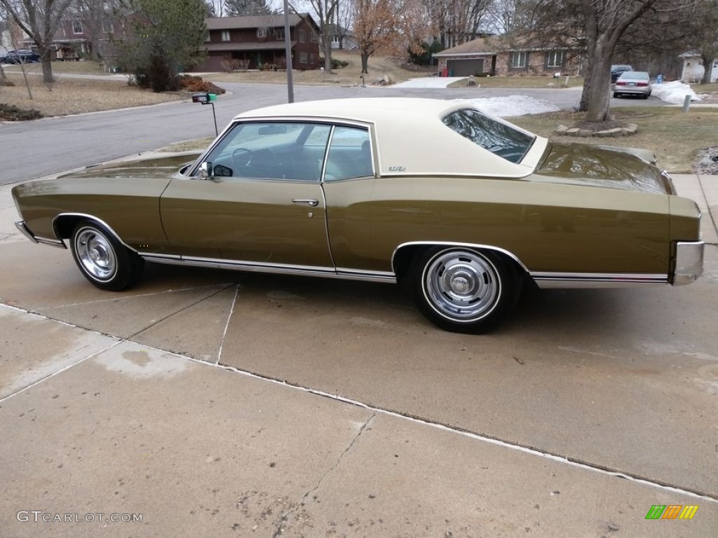Golden Brown 1972 Chevrolet Monte Carlo Standard Monte Carlo Model Exterior Photo #144437574