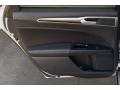 Charcoal Black 2016 Ford Fusion Energi SE Door Panel