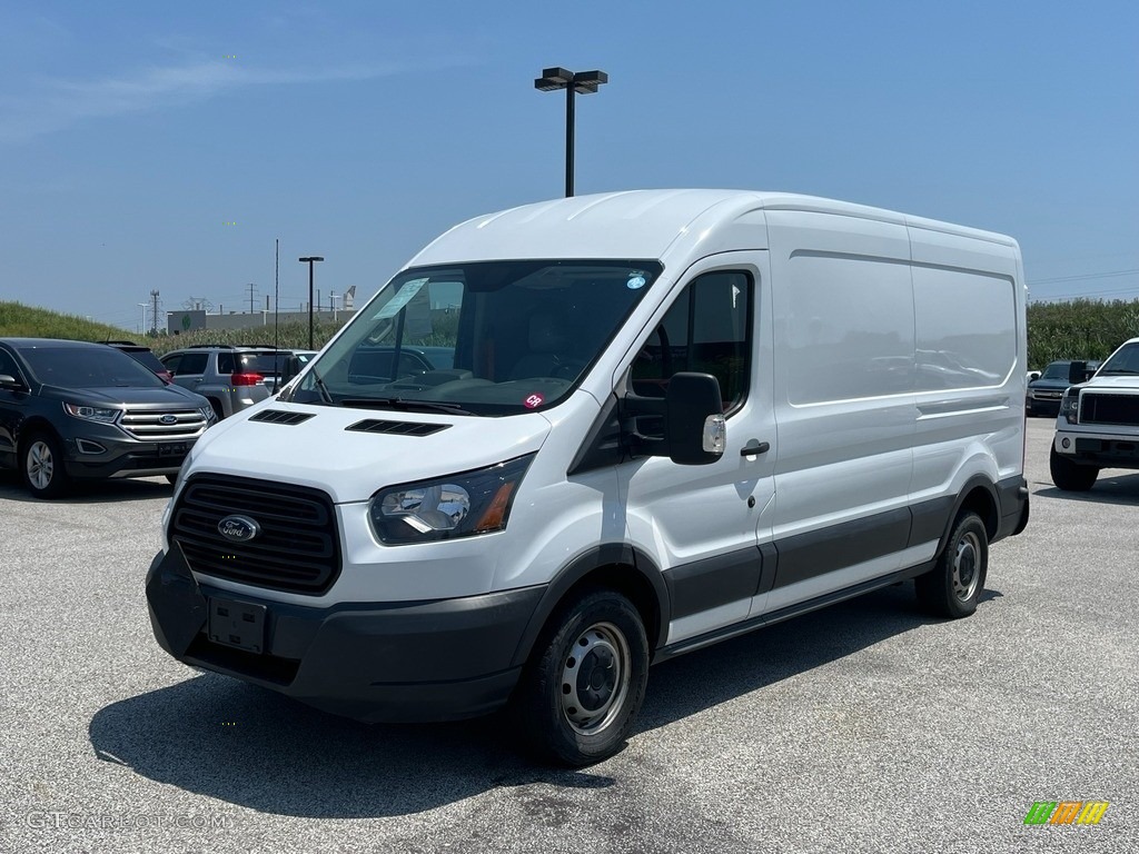 Oxford White 2018 Ford Transit Van 250 MR Long Exterior Photo #144438258