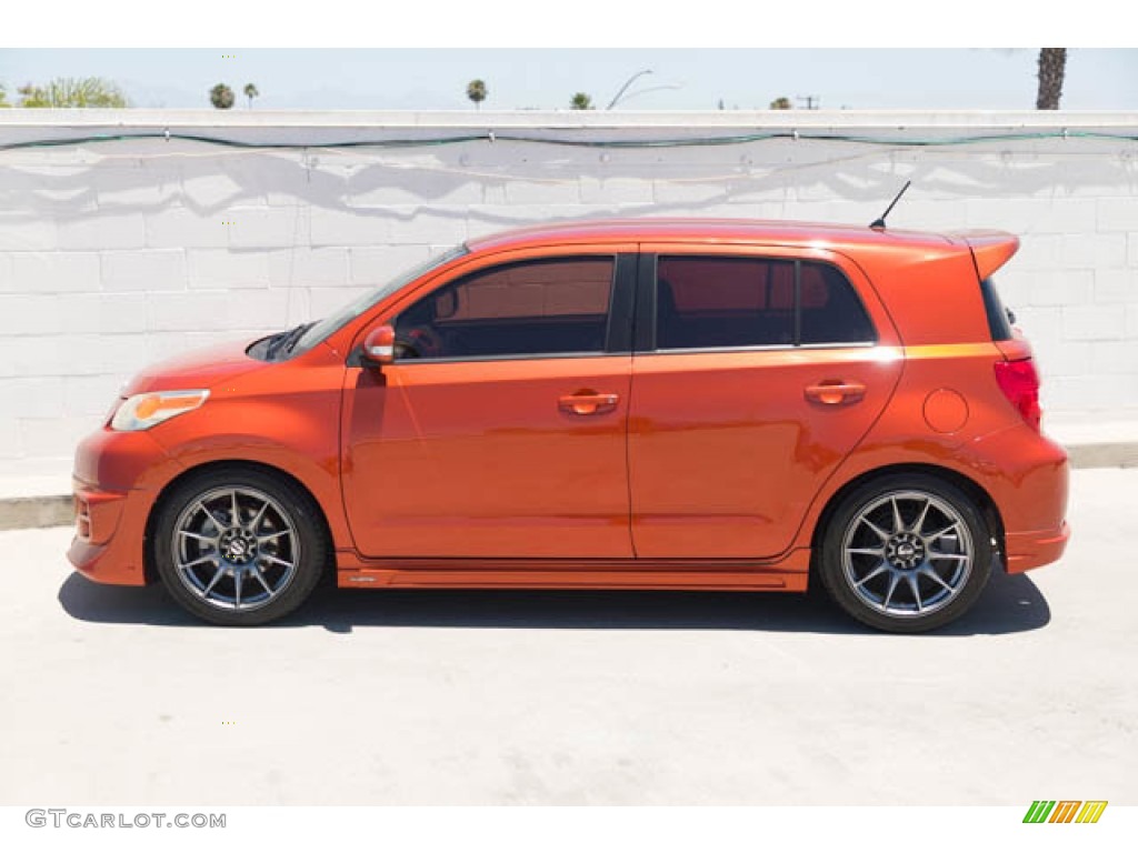 Hot Lava Orange 2008 Scion xD Standard xD Model Exterior Photo #144438291