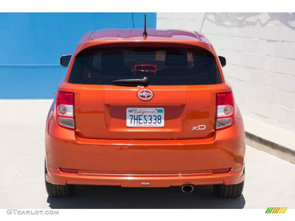 2008 xD  - Hot Lava Orange / Charcoal Gray/Lava Orange photo #11