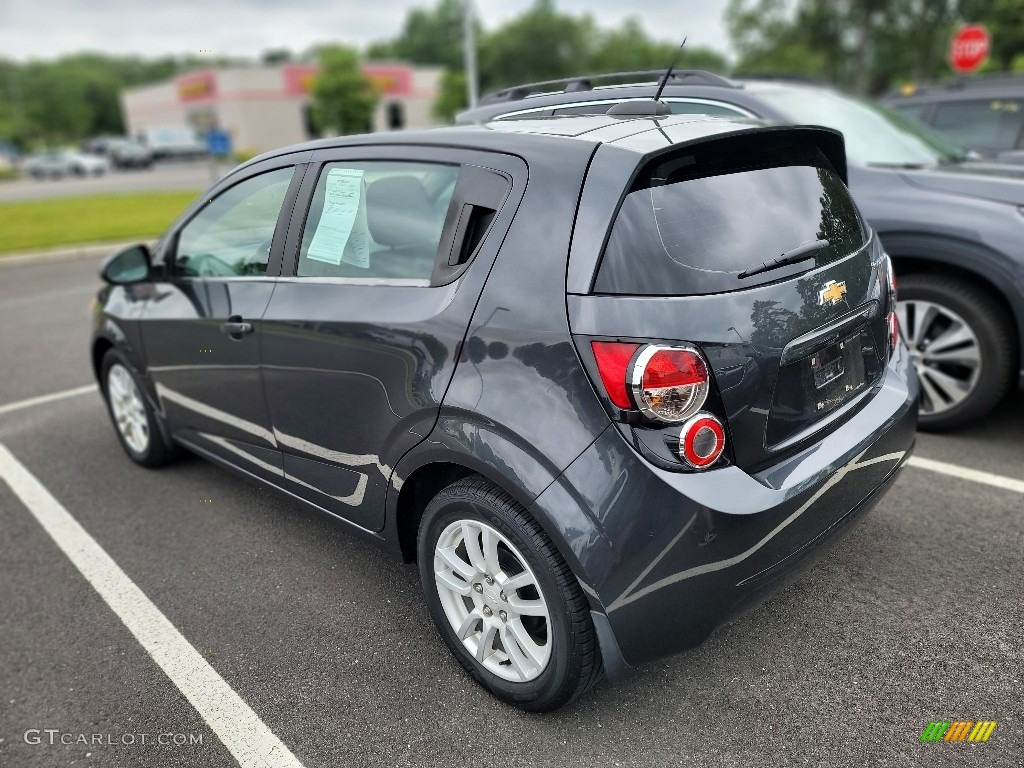 2016 Sonic LT Hatchback - Nightfall Gray Metallic / Jet Black/Dark Titanium photo #7