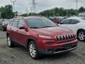 2014 Deep Cherry Red Crystal Pearl Jeep Cherokee Limited 4x4  photo #3