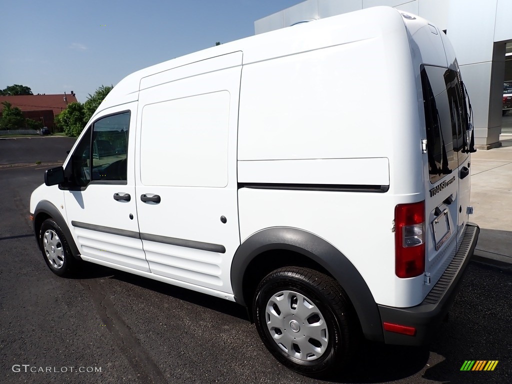 Frozen White 2011 Ford Transit Connect XL Cargo Van Exterior Photo #144439614