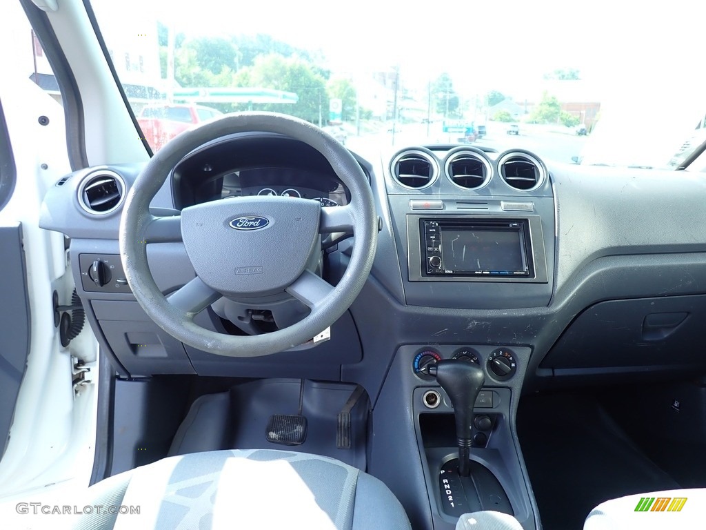 2011 Ford Transit Connect XL Cargo Van Dark Grey Dashboard Photo #144439848