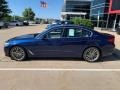 2019 Mediterranean Blue Metallic BMW 5 Series 530e iPerformance xDrive Sedan  photo #2