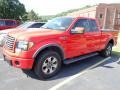 Race Red 2011 Ford F150 FX4 SuperCab 4x4