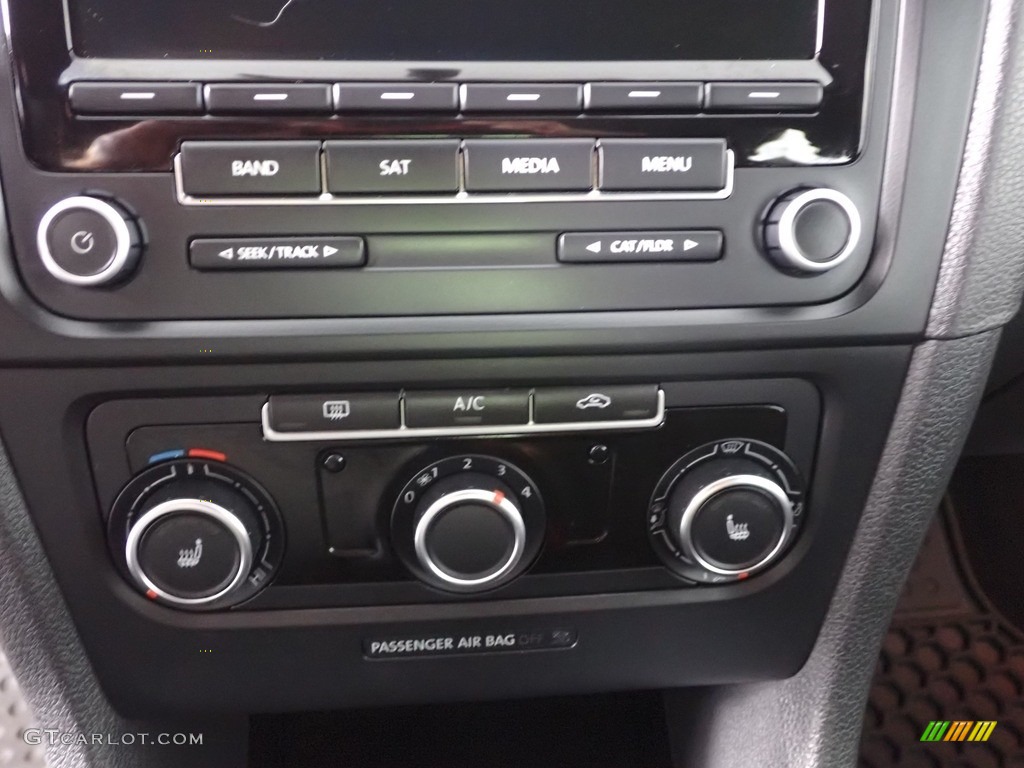 2013 GTI 4 Door - Carbon Steel Gray Metallic / Interlagos Plaid Cloth photo #18