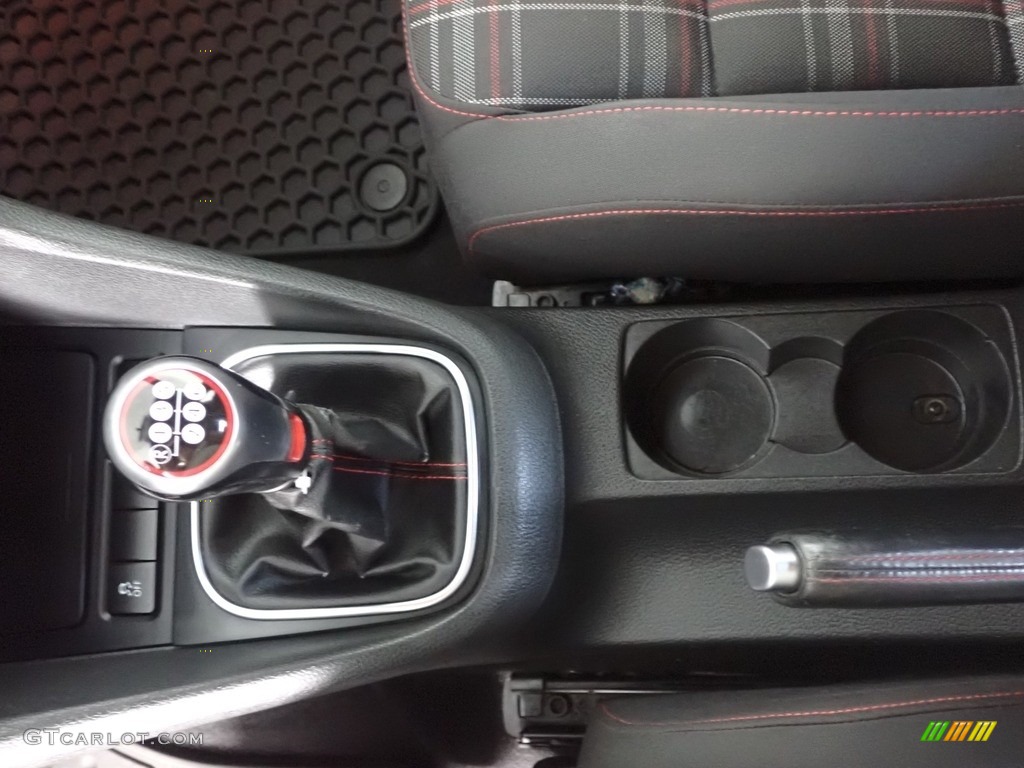 2013 GTI 4 Door - Carbon Steel Gray Metallic / Interlagos Plaid Cloth photo #19