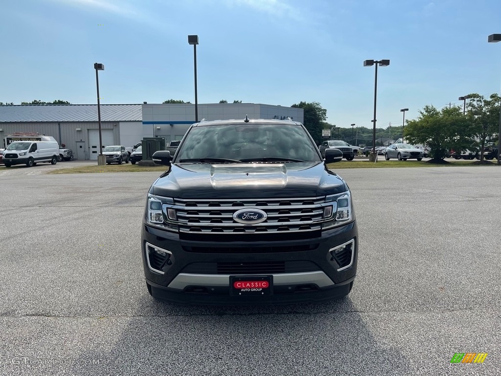 2019 Expedition Limited Max 4x4 - Agate Black Metallic / Ebony photo #2