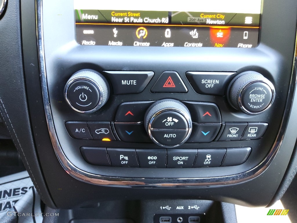 2019 Dodge Durango R/T AWD Controls Photo #144441681