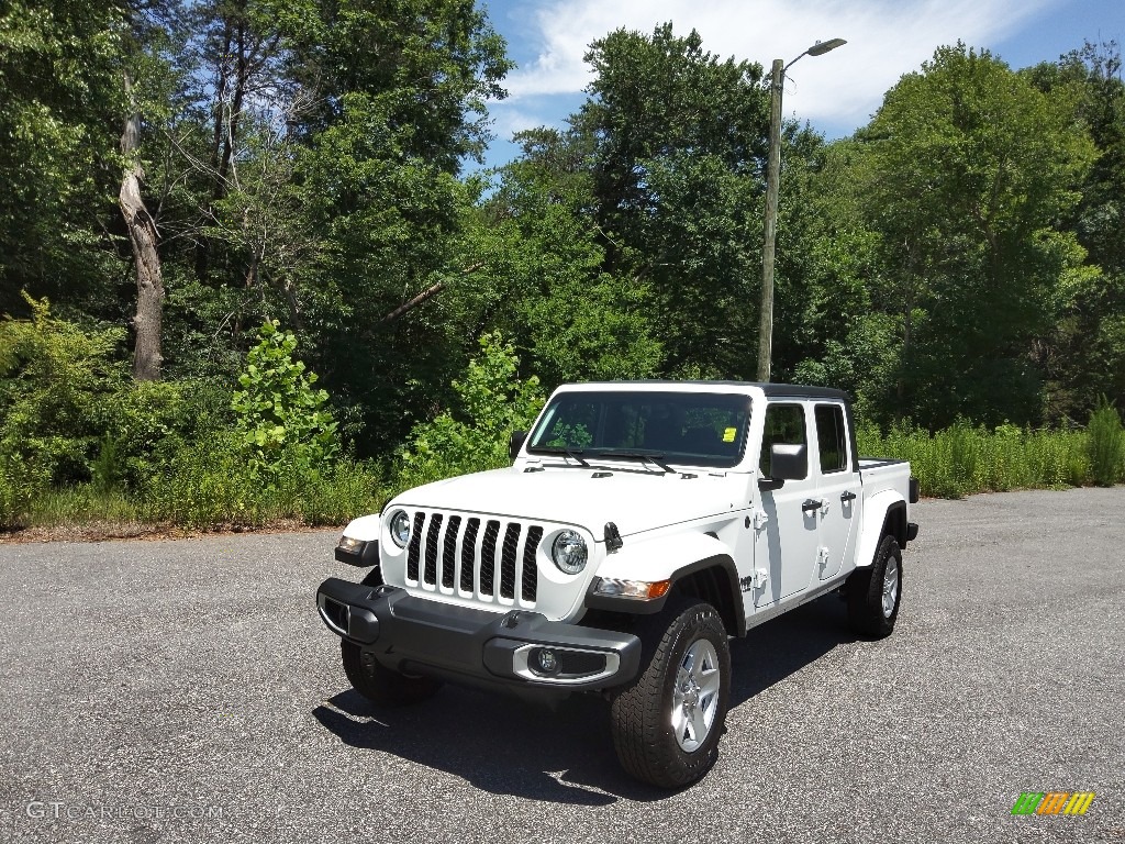 2022 Gladiator Sport 4x4 - Bright White / Black photo #2