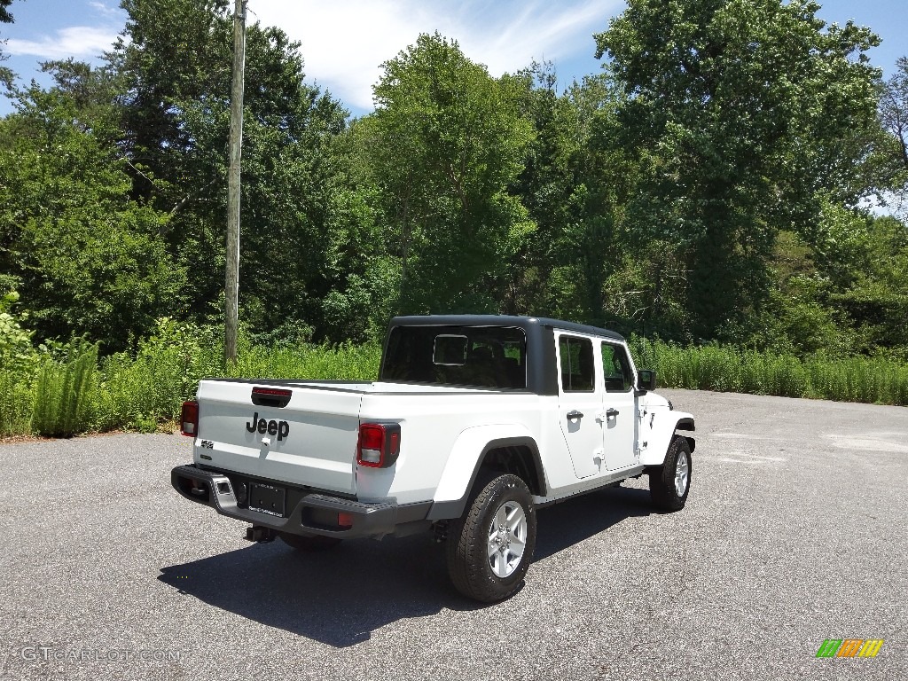 2022 Gladiator Sport 4x4 - Bright White / Black photo #6