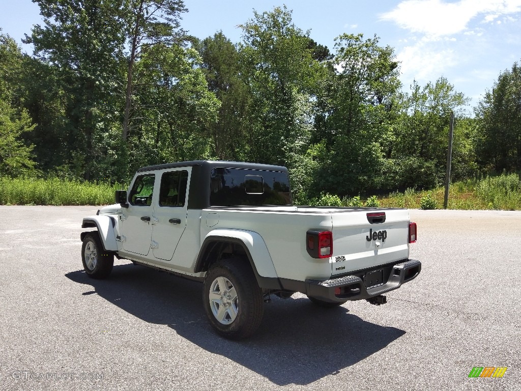 2022 Gladiator Sport 4x4 - Bright White / Black photo #8