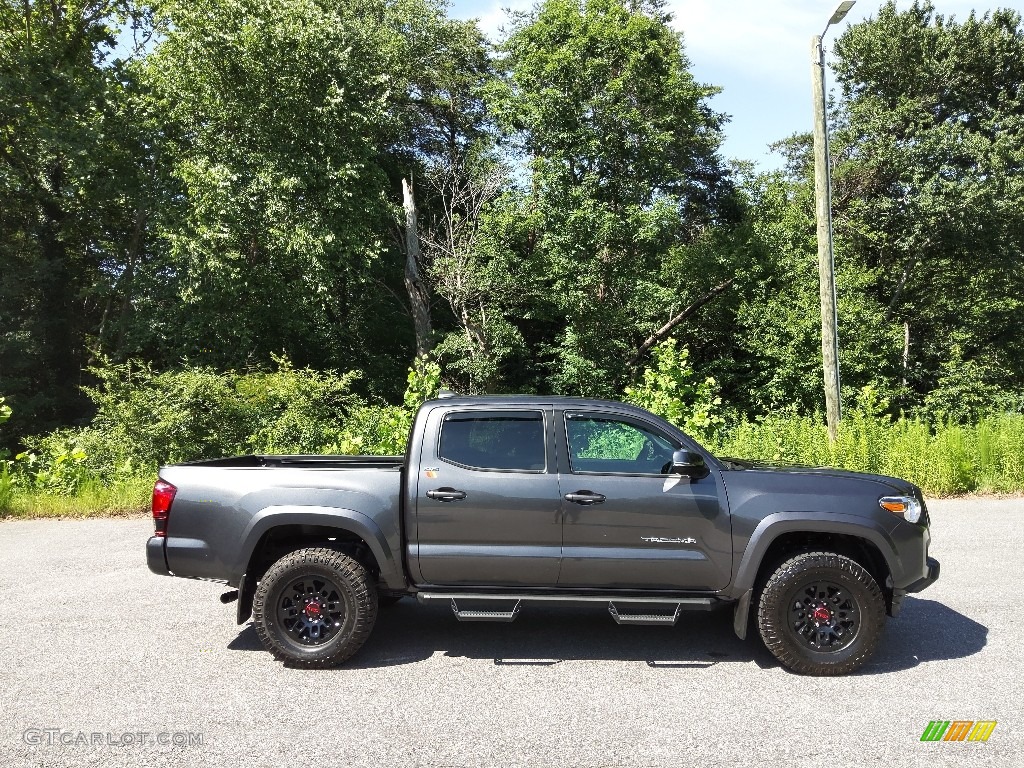 Magnetic Gray Metallic 2022 Toyota Tacoma SR5 Double Cab Exterior Photo #144442107