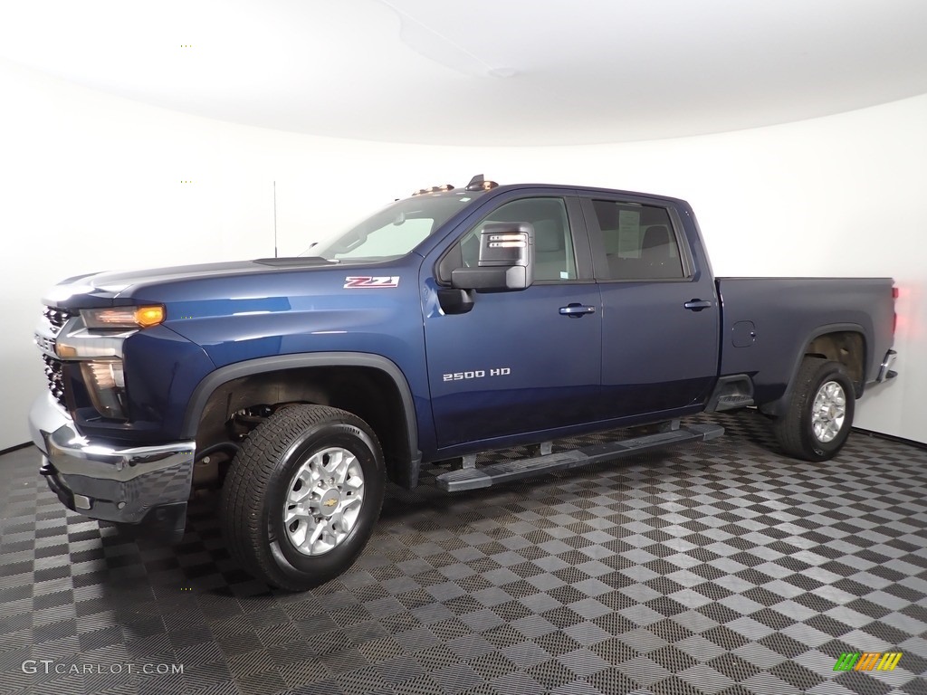 2021 Silverado 2500HD LT Crew Cab 4x4 - Northsky Blue Metallic / Jet Black photo #6