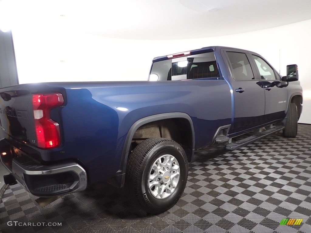 2021 Silverado 2500HD LT Crew Cab 4x4 - Northsky Blue Metallic / Jet Black photo #10