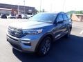 2022 Carbonized Gray Metallic Ford Explorer XLT 4WD  photo #4