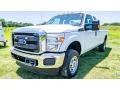 Oxford White - F250 Super Duty XLT Super Cab 4x4 Photo No. 8