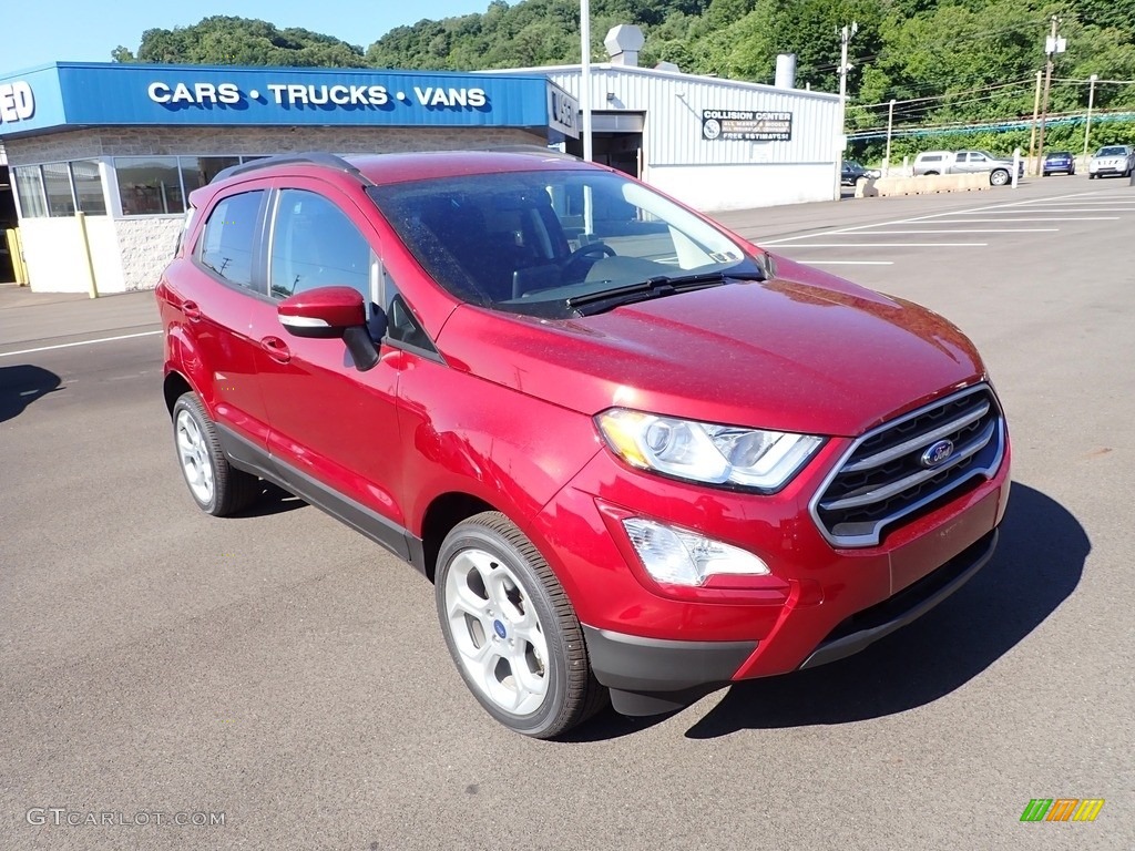 Ruby Red Metallic 2022 Ford EcoSport SE 4WD Exterior Photo #144444848