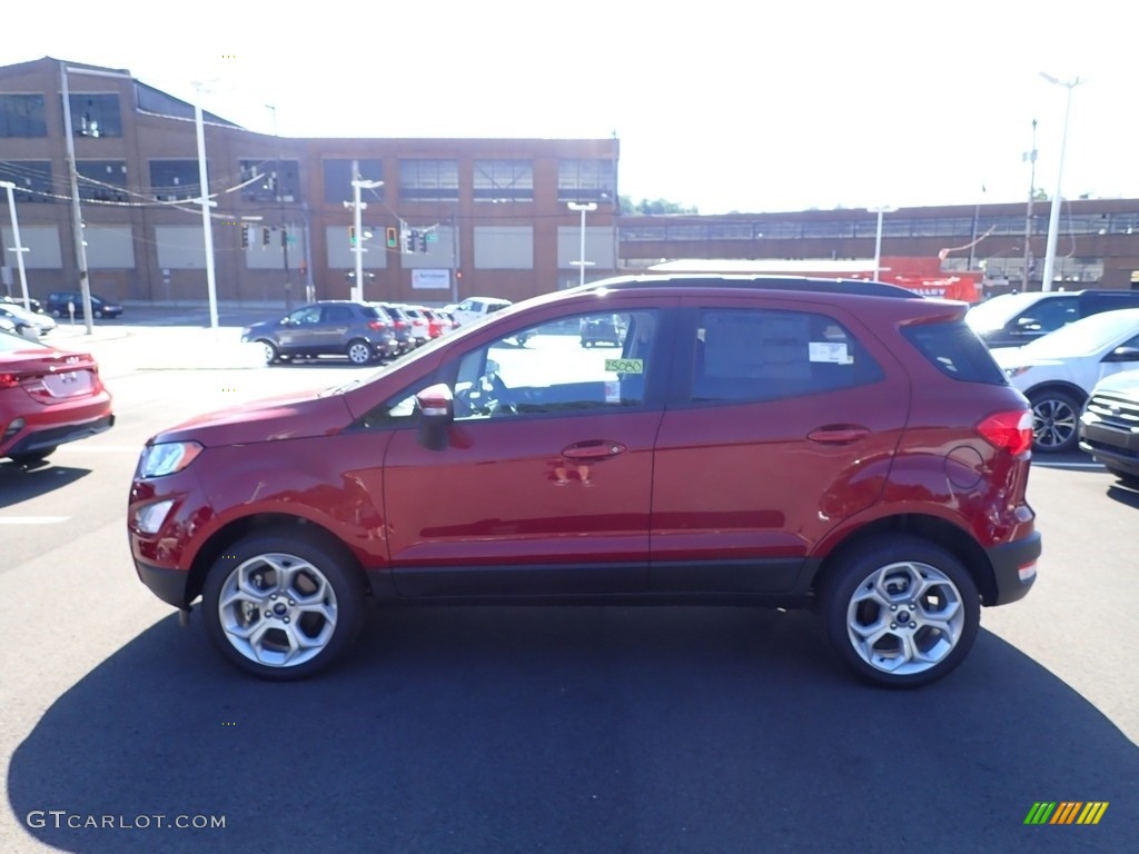 Ruby Red Metallic 2022 Ford EcoSport SE 4WD Exterior Photo #144444905