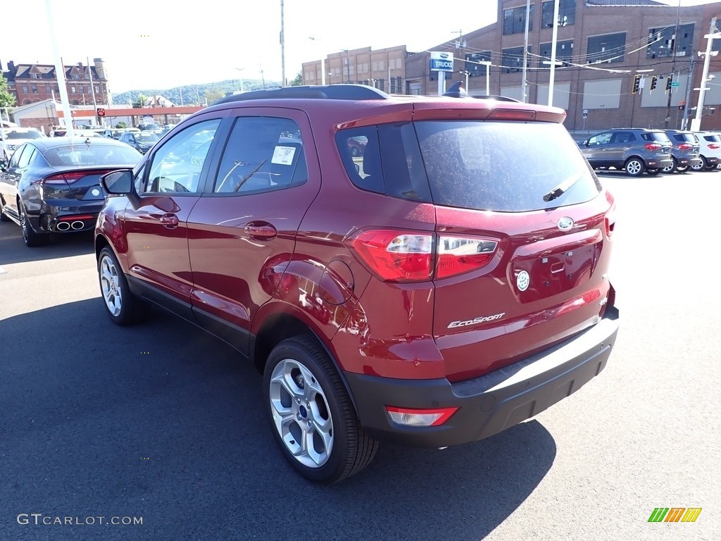 2022 EcoSport SE 4WD - Ruby Red Metallic / Black photo #6