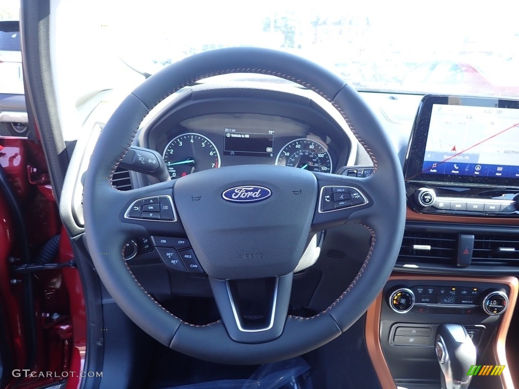 2022 EcoSport SE 4WD - Ruby Red Metallic / Black photo #19