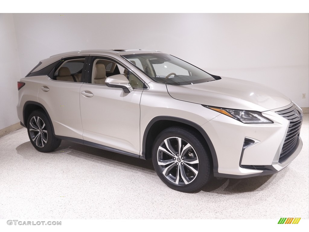 2019 RX 350 AWD - Satin Cashmere Metallic / Parchment photo #1