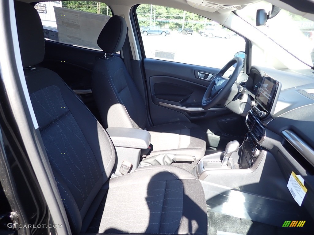 Black Interior 2022 Ford EcoSport SE 4WD Photo #144445397